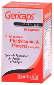 HealthAid Gericaps Multivitamin & Mineral Capsules Pack of 60