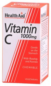 HealthAid Vitamin C 1000mg Chewable Tablets Pack of 60