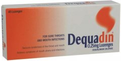 Dequadin Lozenges Pack of 40