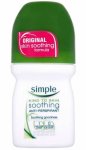 Simple Kind To Skin Soothing Anti Perspirant Roll On 50ml