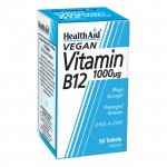 HealthAid Vitamin B12 1000mcg Tablets Pack of 50