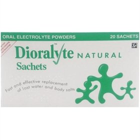 Dioralyte Supplement Sachets Natural Pack of 20