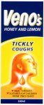 Venos Cough Mixture Honey & Lemon 160ml