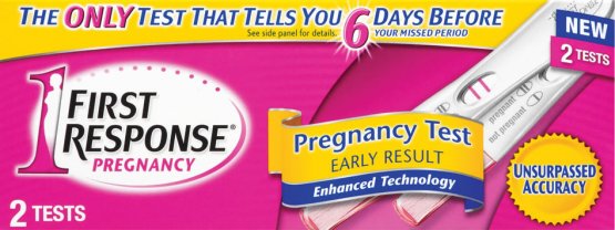 First Response Pregnancy Testing Kit One Step Pack of 2