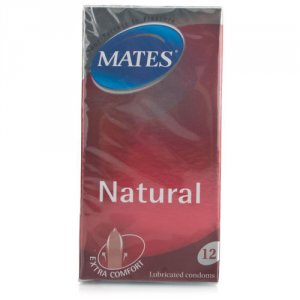 Mates Natural Condoms Pack of 12
