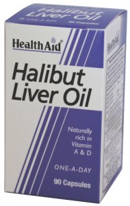 HealthAid Halibut Liver Oil Capsules Pack of 90