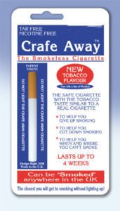 Crafe Away Imitation Cigarette with Menthol