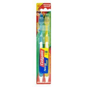 Colgate Twister Fresh Medium Toothbrush Pack of 2
