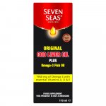 Seven Seas Cod Liver Oil Plus Omega-3 Fish Oil Liquid 170ml