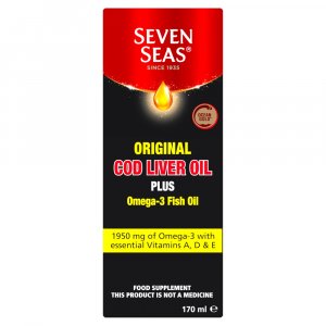 Seven Seas Cod Liver Oil Plus Omega-3 Fish Oil Liquid 170ml