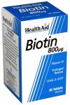 HealthAid Biotin 800mcg Tablets Pack of 30