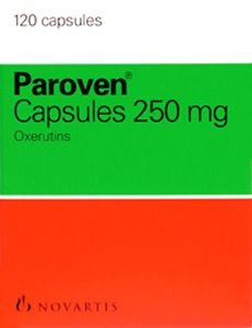 Paroven 250mg Capsules Pack of 120