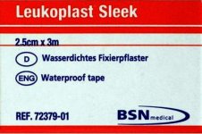 Leukoplast Sleek Waterproof Tape 2.5cm x 3m
