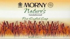 Morny Nature's Sandalwood Soap 100g Pack of 3