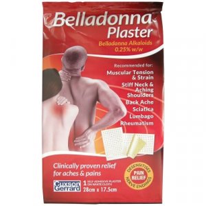 Belladonna Plaster Large 28cm x 17.5cm