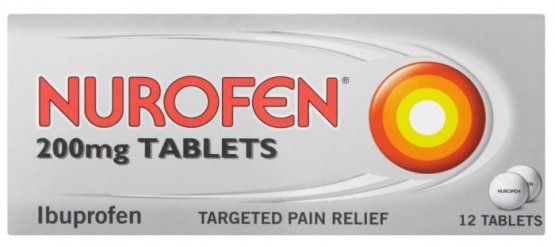 Nurofen 200mg Tablets Pack of 12
