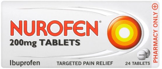 Nurofen 200mg Tablets Pack of 24