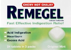 Remegel Chewy Indigestion Squares Original Pack of 24