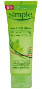 Simple Kind to Skin Smoothing Facial Scrub 75ml