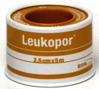 Leukoplast Leukopor Non Woven Surgical Tape 5 m x 2.5cm