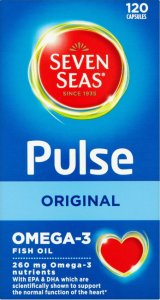 Seven Seas Pulse Omega 3 Capsules Pack of 120