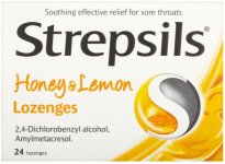 Strepsils Lozenges Honey & Lemon Pack of 24