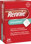 Rennie Spearmint Tablets Pack of 24