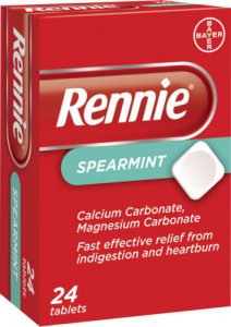 Rennie Spearmint Tablets Pack of 24