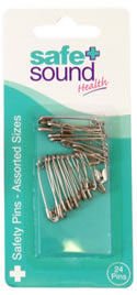 Safe & Sound Safety Pins Nickel