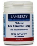 Lamberts Natural Beta Carotene 15mg Capsules Pack of 90