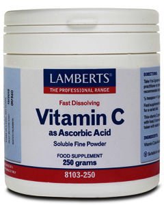 Lamberts Vitamin C Ascorbic Acid Powder 250g