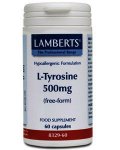 Lamberts L-Tyrosine Capsules 500mg Pack of 60