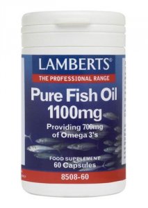 Lamberts Fish Oil 1,100mg Capsules Pack of 60