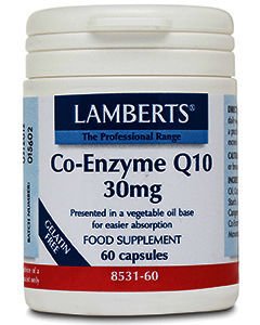 Lamberts Co-Enzyme Coq10 Capsules 30mg Pack of 60