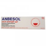 Anbesol Adult Strength Oral Pain Relief Gel 10g