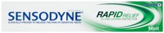 Sensodyne Rapid Relief Mint Fluoride Toothpaste 75ml