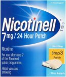 Nicotinell TTS10 Patient Support Material and Patches (7mg) Pack of 7