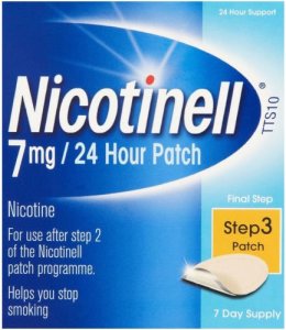 Nicotinell TTS10 Patient Support Material and Patches (7mg) Pack of 7