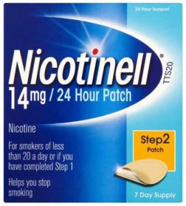 Nicotinell TTS20 Patient Support Material and Patches (14mg) Pack of 7