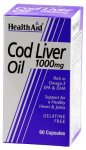 HealthAid Cod Liver Oil 1000mg Capsules Pack of 60