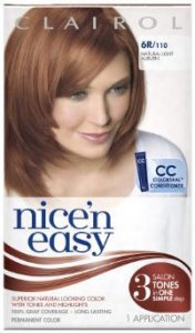 Clairol Nice n Easy Natural Light Auburn 6R (formerly 110)