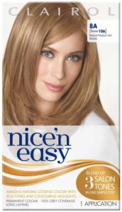 Clairol Nice n Easy Natural Medium Ash Blonde 8A (formerly 106)
