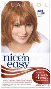 Clairol Nice n Easy Golden Auburn 8WR (formerly 108)