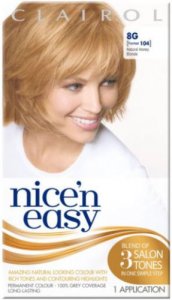 Clairol Nice n Easy Natural Honey Blonde 8G (formerly 104)