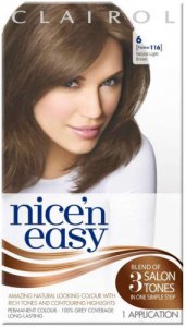 Clairol Nice n Easy Natural Light Neutral Brown 6 (formerly 116)
