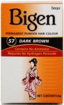 Bigen Permanent Powder Hair Colour Dark Brown 57