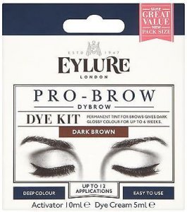 Eylure Pro Brow Dybrow Dye Kit Dark Brown