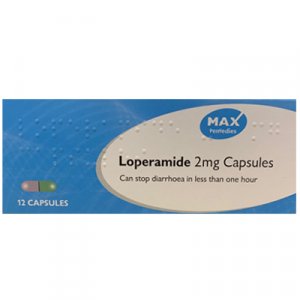 Loperamide Capsules 2mg Pack of 12