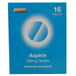 Aspirin 300mg Tablets Pack of 16