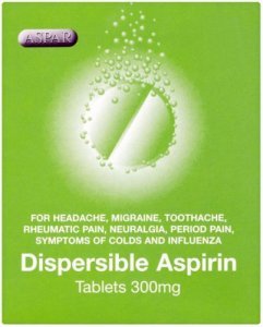 Aspirin Tablets 300mg